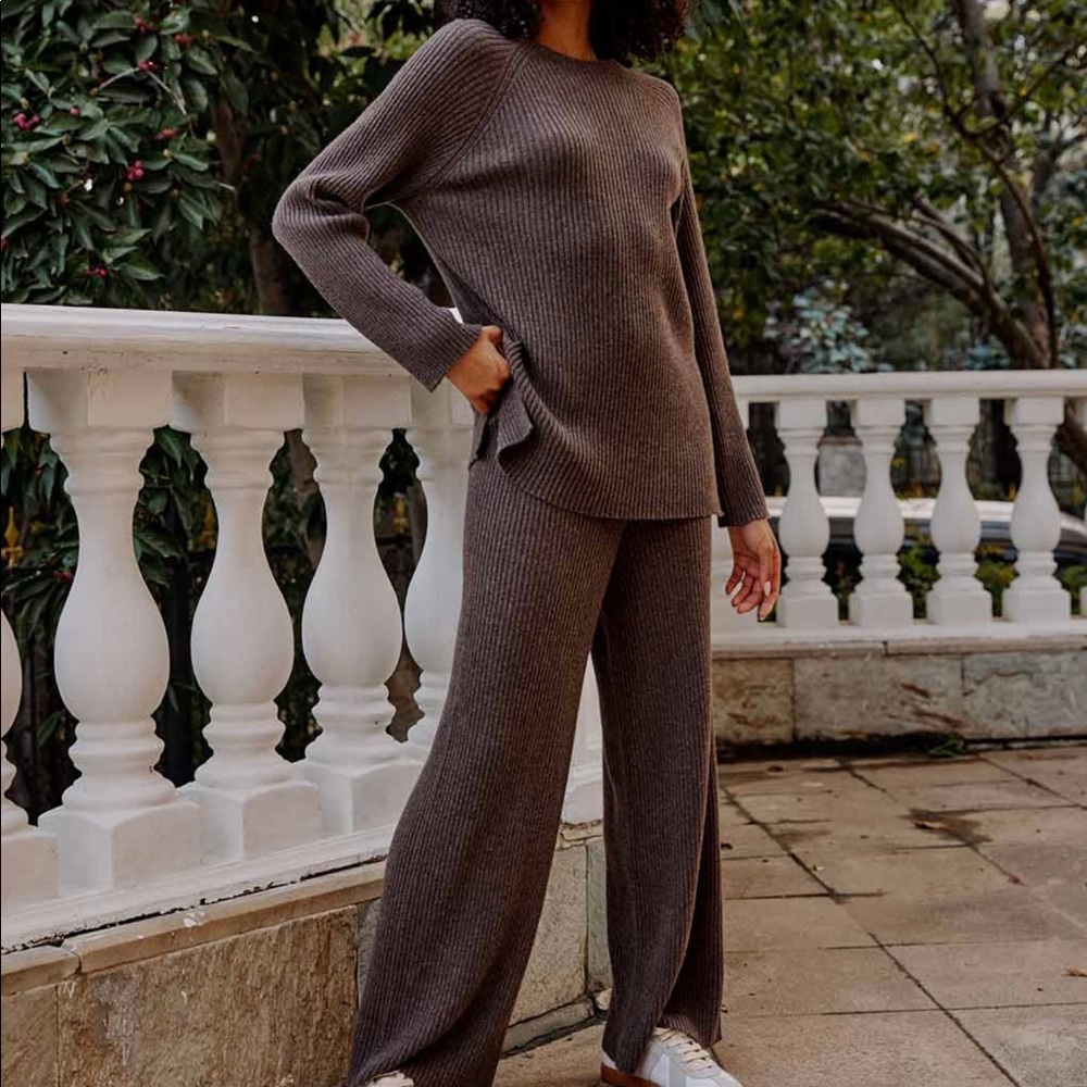 Nap loungewear cashmere set